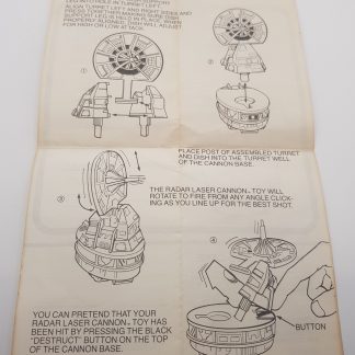 Plan Notice Radar laser canon ESB