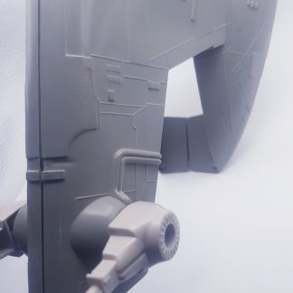 Slave one dessus du vaisseau avec Canon